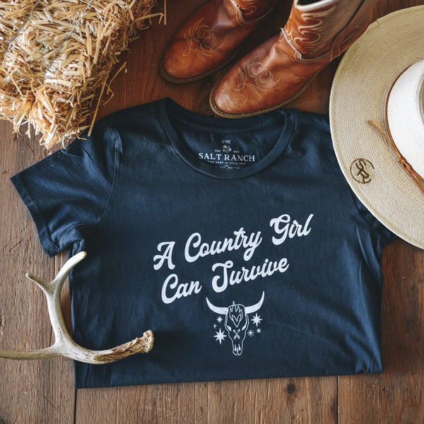Country Girl Women's Vintage Tee