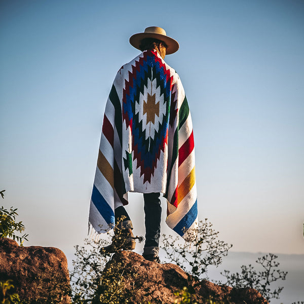 Chief Peak Hand Woven Blanket